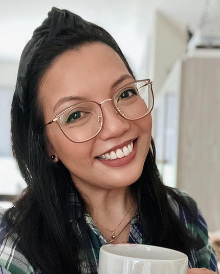 GUDVUE Blue Light Glasses, Computer/Gaming/TV/Phones Glasses for women, Anti Glare/UV400/Eye Strain