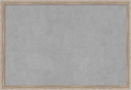 Amanti Art White Framed Magnetic Board 17x25 Medium Vision Board for use with Magnets, 100% Metal Sheet to Display Items as Office Decor or for Home Organization in mudroom, Kitchen or Kids Room