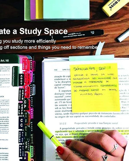 Sticky Notes 3x3, Self-Stick Notes, 36 Pads, 100 Sheets/Pad, Assorted Colors Stickies, Easy to Post Notes for Study, Works, Daily Life (36)