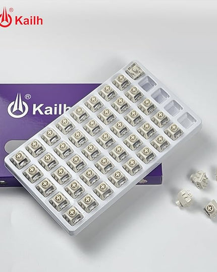 Kailh Box Ice Cream Pro Linear Switch,5-pin RGB SMD 45gf Full POM Material Pre-Lubed Key Switches for Mechanical Gaming Keyboard(Ice Cream PRO,108Pcs)