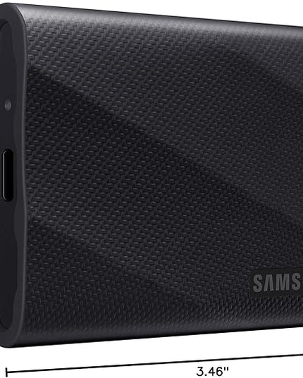 SAMSUNG T9 Portable SSD 4TB, USB 3.2 Gen 2x2 External Solid State Drive, Seq. Read Speeds Up to 2,000MB/s for Gaming, Students and Professionals,MU-PG4T0B/AM, Black (pack of 1)