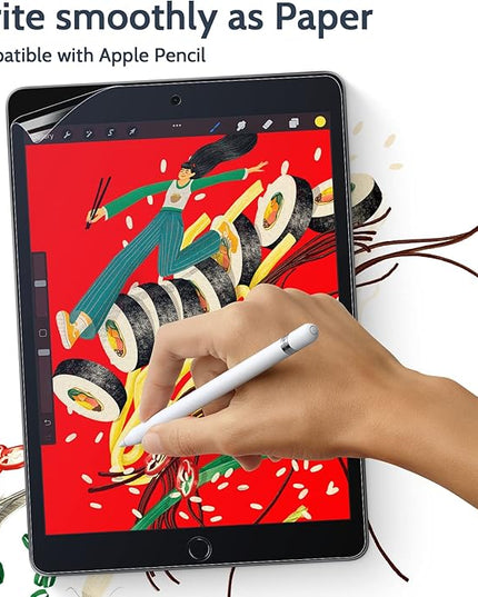2pack Anti Blue Light Screen Protector Compatible with iPad Pro 12.9 Inch 2022/2021/2020/2018 (6th/5th/4th/3rd Generation), HD Clear Eye Protection Matte Anti Glare iPad 12.9 In Screen Film Cover