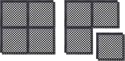 Durable Comfort Floor Mat - Anti-Slip Design for High Traffic Areas, Kitchen, Bar, Pool Decks - All-Weather Indoor/Outdoor Waterproof Mat (Easy Clean Surface)