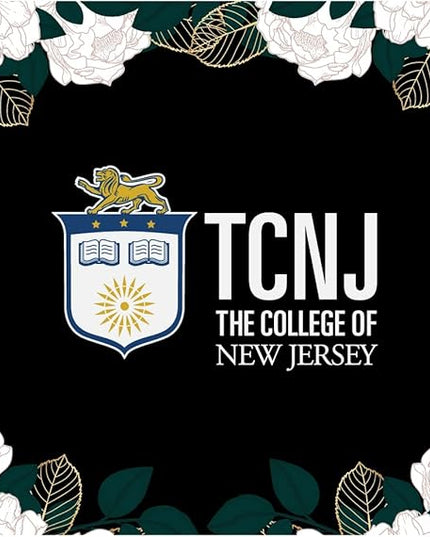OTM Essentials The College of New Jersey Standard Fabric Mouse Pad, Desk Accessories, Standard Fabric Gaming Mouse Pad, Floral Florals & Nature