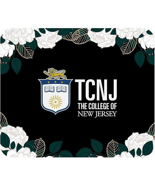 OTM Essentials The College of New Jersey Standard Fabric Mouse Pad, Desk Accessories, Standard Fabric Gaming Mouse Pad, Floral Florals & Nature