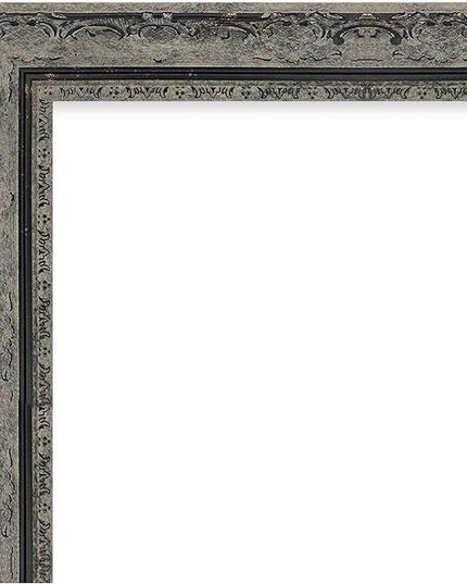 Amanti Art Black Framed Magnetic Board 16x22 Small Vision Board for use with Magnets, 100% Metal Sheet to Display Items as Office Decor or for Home Organization in mudroom, Kitchen or Kids Room