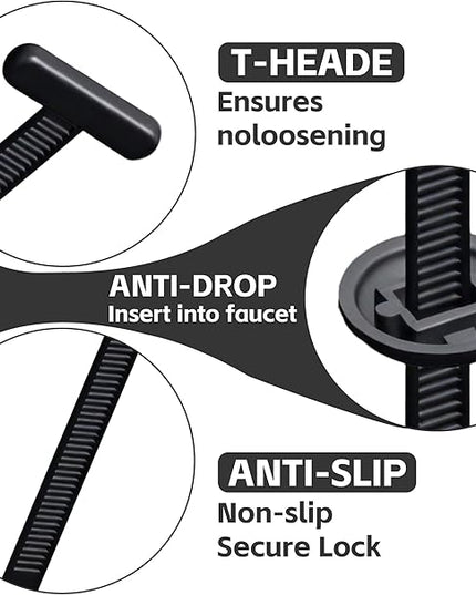 Nylon Universal Cable Tie Buckle, 2026 New Upgrade Heavy Duty Self-Locking Rivet Zip Ties Holder, Multifunctional Cable Tie Buckle for Car Daily Repair, Home, Office, Workshop (100 Pcs)