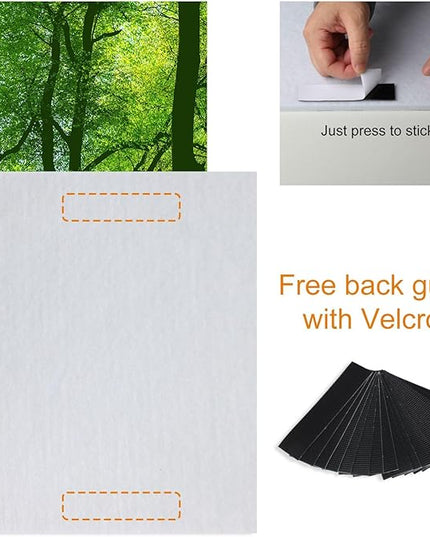 YPY Sound Proofing Panels for Walls: 8 Pack 48"x32" Decorative Art Acoustic Panel Sound Dampening Panels Absorbing Treatment