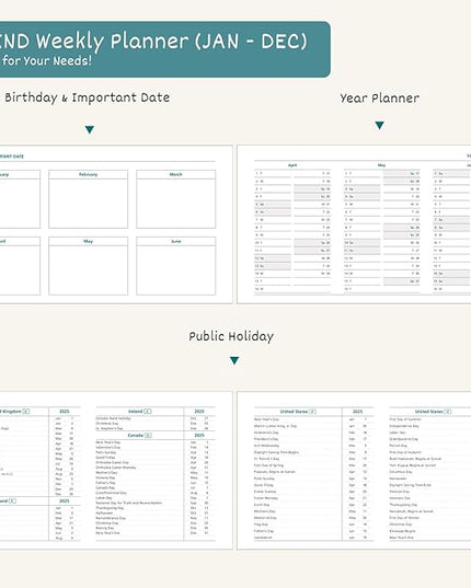 BEZEND Pocket Planner 2026 Weekly and Monthly (6" x 3.75") Small Calendar Book with Daily Vertical Timeslot (Jan-Dec), Equal Space Even Weekend, Work Home Women, PU Leather Hardcover - Black