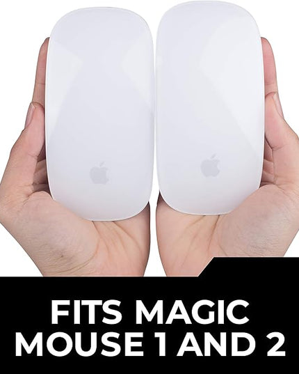 Mello Silicone Cushion Compatible with Apple Magic Mouse 1 & 2 (Ultra Hot Pink)