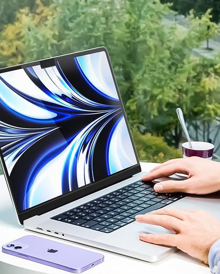 Peslv 3-Pack Anti Blue Light Screen Protector for MacBook Air 15 Inch(2023-2025, M2 M3 M4)-A2941 A3114 A3241, 15.3" Mac Laptop Glare Filter Uv Blocker Shield Cover Eye Protection Film