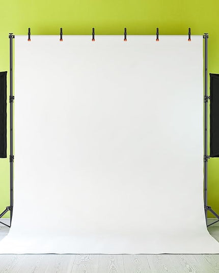 Backdrop Stand 10x7.5ft, Height Adjustable and Width Adjustable Backdrop Stand, Back Drop Stand for Balloon Arch, Photo, Parties