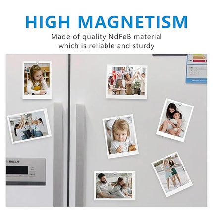 TRYMAG 280Pcs 5x1mm Small Strong Neodymium Magnets, Tiny Rare Earth Round Fridge Magnets for Whiteboard, Office, DIY, Science, Photo - Come with a Storage Case