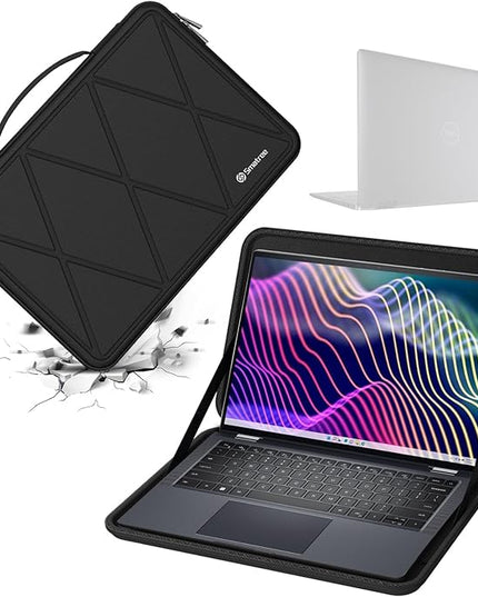 Smatree Hard EVA Protective Sleeve Case Compatible for 14 inch Dell Pro 14 Premium (PA14250), for 14 inch DELL Latitude 9450/9440/9430/9420/9410 or 2-in-1 Laptop Notebook Sleeve Bag (X8038)