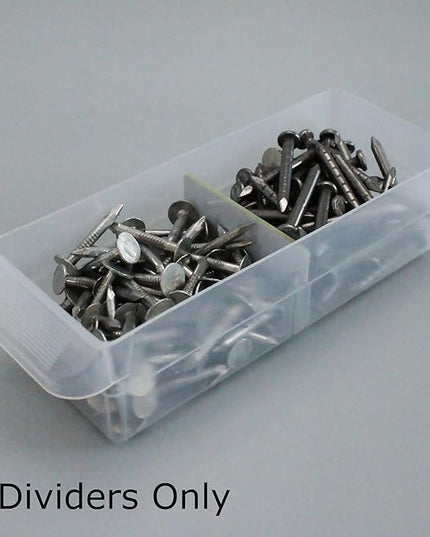 (64-Pack) Small Drawer Dividers compatible with Craft Cabinet and Hardware Storage Organizers, (Dividers Only)