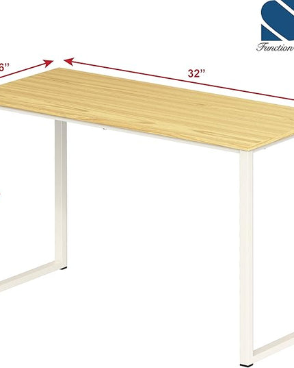 SHW Mission 32-Inch Home Office Computer Desk, Oak