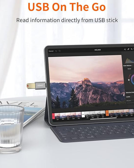 USB C to USB Adapter [2-Pack], Thunderbolt 3 to USB 3.0 OTG Adapter Compatible with MacBook Pro,Chromebook,Pixelbook,Microsoft Surface Go,Samsung Galaxy S10 S20 S21 S22 Ultra,iPhone 15 16 17 Pro Max