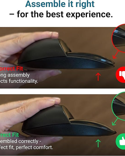 Magic Mouse Case for Better Hand Position | Better Magic Mouse Grip for More Control | Ergonomic Support | iMac Accessory | Works with Any Version