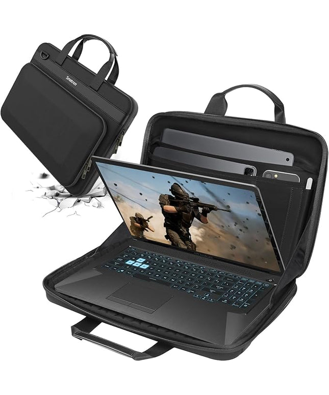 Smatree Heavy Duty Hard Shell Case for 16inch Lenovo Yoga 7/7i 2 in 1 Gen 10,15.6inch Razer Blade 15 2023/2022,16inch Razer Blade 16 2025/2024/2023, Alienware M16 R2,Alienware M15/X15 R1/X15 R2 (A800)