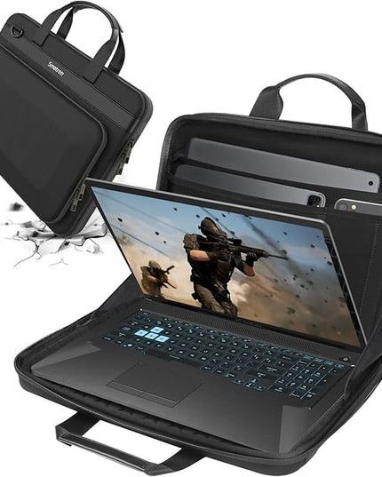Smatree Heavy Duty Hard Case for 17.3inch HP OmniBook 7/ X NGAI 17, for 16.1inch OMEN 16/16t/16z Gaming Laptop, for OMEN Transcend 16t/16, for 15.6inch HP Victus 15/15t/15z Gaming Laptop Handbag(A800)