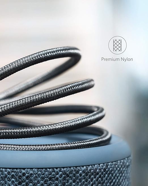 Anker Cable [2 Pack 6ft], USB A to USB C Cable for iPhone 17 Series,Samsung Galaxy S10 S10+, LG V30, Beats Fit Pro and More (Black).