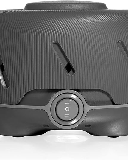 Yogasleep Dohm (Charcoal) The Original White Noise Machine, Relaxing Natural Sound from a Real Fan, Noise Cancelling for Office Privacy, Sleep Aid for Adults & Baby, Travel Size Pink Noise Machine