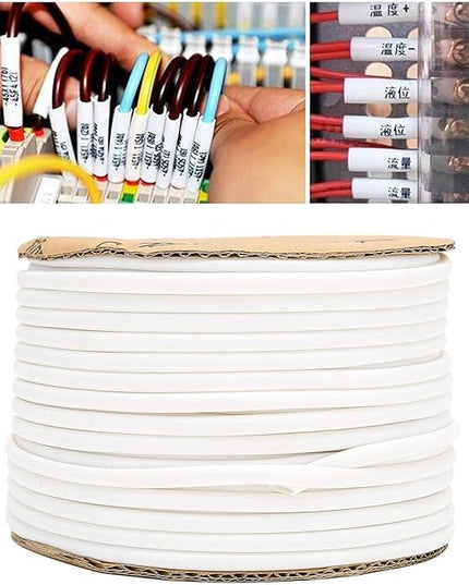 PVC Casing Wire Core Marking Protection Sheath Tube Durable Flexible Wear for Supvan Tube Printers 2Pcs (ZMY-1.0)