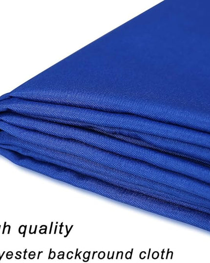 GFCC 6FT x 10FT Royal Blue Backdrop Background Blue Photo Background Photography Backdrop for Photoshoot Screen for Video Recording Picture