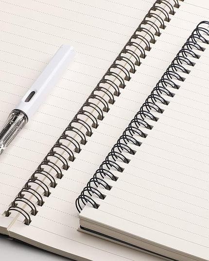 EMSHOI Lined Journal Spiral Notebook 7.48" x 10.15" - 3 Pack 480 Pages 100gsm Thick Paper, B5 Large Notebooks College Ruled, Plastic Hardcover Journals for Writing Women Men Work School Supplies