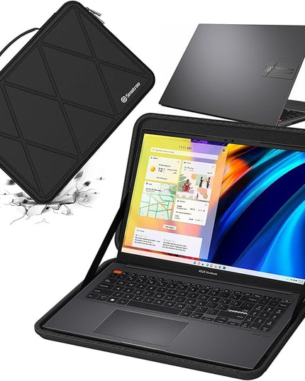 Smatree 15.6 inch Hard EVA Sleeve Compatible for ASUS Chromebook CX15 CX1505, for Vivobook Pro 15 N6506/M6500, for ExpertBook P1 P1503, for Vivobook 15 F512/S15/S15 OLED/Go 15 OLED Case (X8273)
