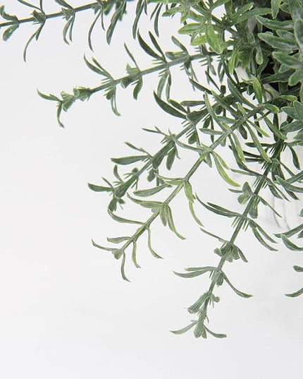 Hollyone Faux Plants Indoor Artificial Mini Potted Plants Plastic Green Plant Small Fake Plants Eucalyptus Decor in Pots for Home Table Room Bathroom Decor