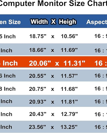 Pozlle 23 Inch Computer Privacy Screen Shield [2 Pack] for 16:9 Widescreen Desktop Monitor - Anti-Glare Blue Light Privacy Filter and Anti Spy Privacy Screen Protector Film