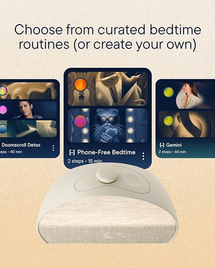 Hatch Restore 3 Sunrise Alarm Clock, Sound Machine, Smart Light (Putty) - White Noise, Screen-Free Sleep Routine