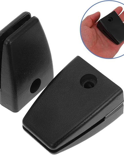 Homoyoyo 2pcs Desk Partition Clips for Office Adjustable Sneeze Guard Clamp Soundproof Baffle Desk Divider Mobile Clip
