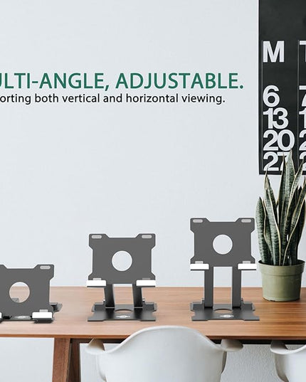 KABCON Adjustable Aluminum Tablet Stand (7-13.5 inch), Compatible with iPad, Surface Pro, FIRD HD 10, Samsung Galaxy Tab E, ASUS Transformer & Other Devices