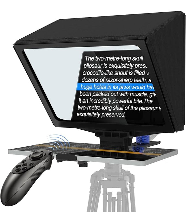 9.30-inch Aluminum Portable Teleprompter