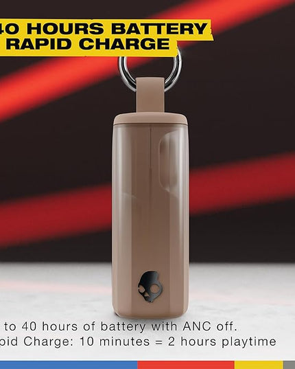 Skullcandy Method 360 ANC Wireless Earbuds, Sound by Bose, Bluetooth Headphones, Premium Noise Cancelling, Up to 40 Hrs Battery, Sweat and Water Resistant, Microphone for iPhone Android - Primer