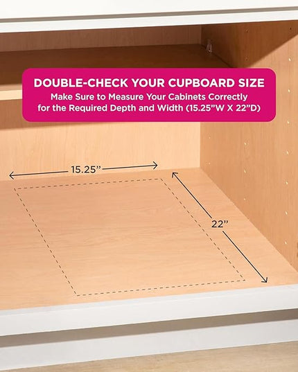 HOLDN’ STORAGE Heavy-Duty Premium Collection Pull Out Cabinet Organizer, Cabinet Drawer Slide Outs, Lifetime Limited Warranty - Basket Size 14" W x 21" D x 5" H, Anti-Rust Chrome Finish | Heavy-Duty, Premium Collection, Slide Out Caddy, Anti-Rust