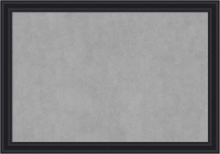 Amanti Art Black Framed Magnetic Board 28x40 Large Vision Board for use with Magnets, 100% Metal Sheet to Display Items as Office Decor or for Home Organization in mudroom, Kitchen or Kids Room