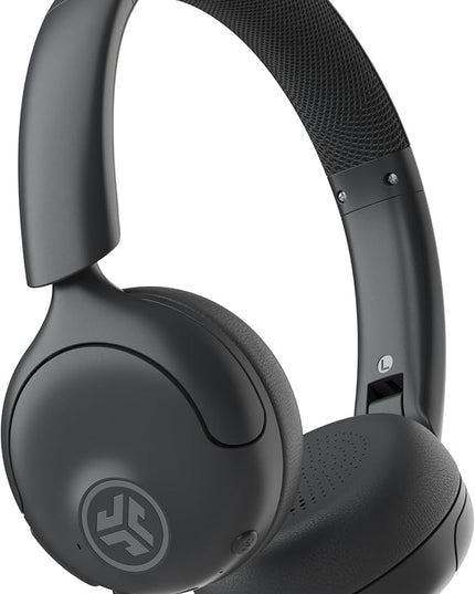 JLab Go Lux ANC Wireless Headphones, Graphite, Hybrid Active Noise Cancelling, Premium On-Ear Bluetooth Headset, Customizable Sound, Be Aware Mode, Cloud Foam Comfort, Multipoint Connection