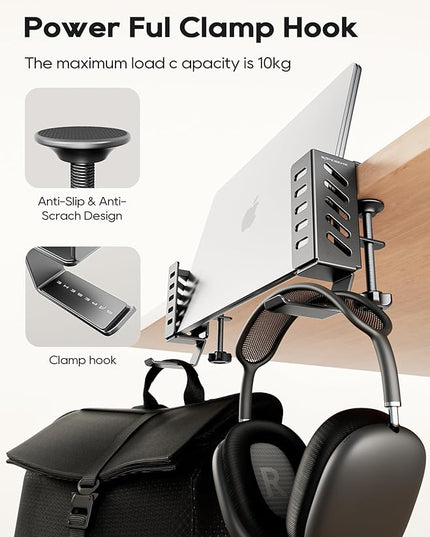 Laptop Holder Vertical, Laptop Stand for Desk