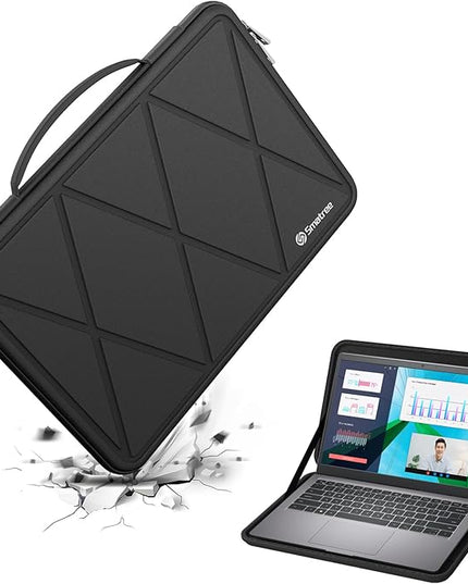 Smatree Hard EVA Protective Sleeve Case Compatible for 14inch Dell Latitude 3445 Chromebook Laptop, for 14inch Dell New Vostro 14 Laptop Carry Travel Case Waterproof Sleeve (X8251)
