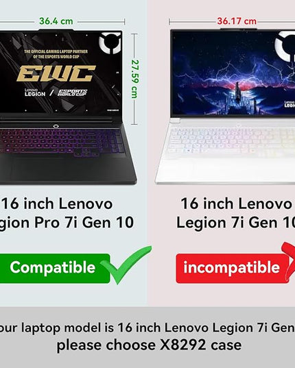Smatree Hard EVA Protective Sleeve Case Compatible for 16 inch Lenovo Legion Pro 7i Gen 10 2025, for 16 inch Lenovo Legion 9i Gen 9, for 16inch LOQ 16IRH8/16APH8 Gaming Laptop (X8310)