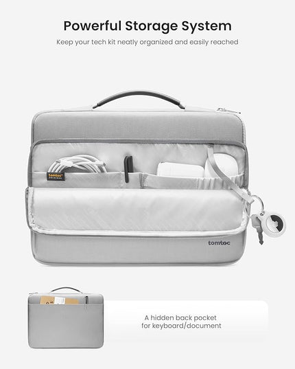 tomtoc 360 Protective Laptop Case for 15-inch 2025 New MacBook Air M4/A3241 M3/A3114 M2/A2941, 15 Inch Microsoft Surface Laptop 7/6, Dell XPS 15 Plus, 15-in MacBook Pro, Acer HP Chromebook 14