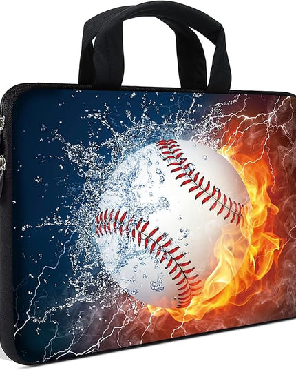 AMARY 11.6" 12.1" inch Laptop Sleeve Neoprene Notebook Laptop case Chromebook Sleeve Ultrabook Case Tablet Cover Fit Apple MacBook Air HP DELL Lenovo Asus Samsung (Baseball)