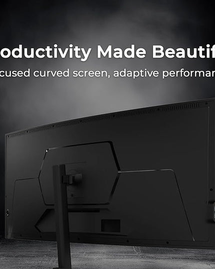 Deco Gear 40” Curved 5K2K Nano IPS Monitor | 5120×2160 UltraWide 21:9 Display, 120 Hz Refresh | 65 W USB-C PD | HDR, Adaptive Sync | Built-in Speakers