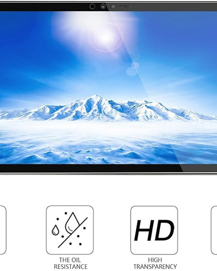 Megoo Screen Protector for Surface Pro 3, Tempered Glass, HD Clear-Scratch resistant-Friendly Touching Screen - Designed for Microsoft Surface Pro 3 (12 inch) ¡­