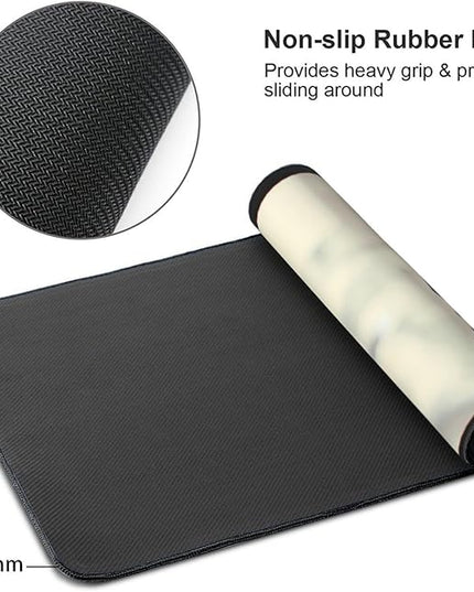 Custom Large Mouse Pad with Photo Personalized Desk Pad Add Your Picture Text Logo Mouse Mat Customized Game Mousepad for Office Computer (16x35.5in / 40 x 90cm)