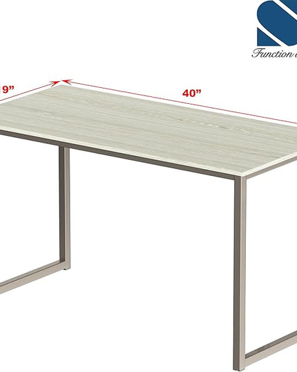 SHW Mission 40-Inch Home Office Computer Desk, Maple