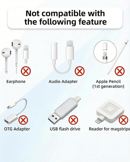 5 Pack Lightning to USB C Adapter for iPhone 15/16/17 Pro, Fast Charging & Data Sync for iPhone 17/16 Accessories, USB C Charger Cable, Not for Audio/OTG